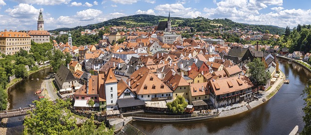 Český Krumlov ve dne